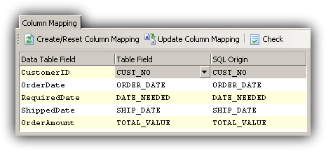 Column Mapping