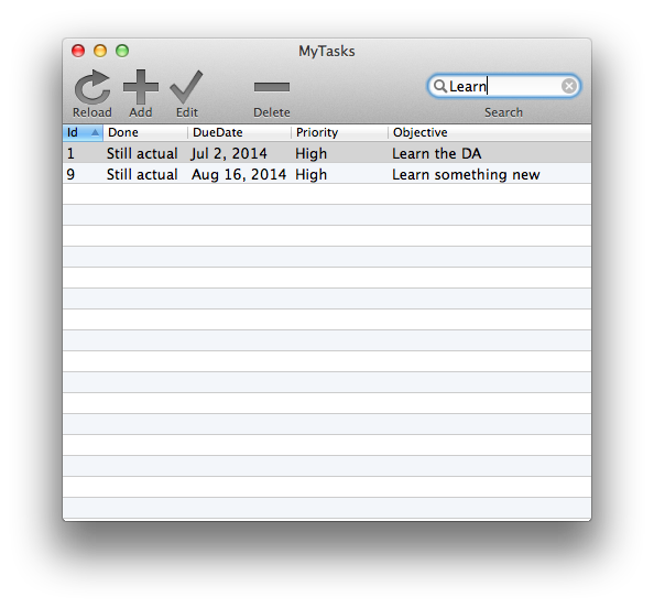 Todo List Tutorial Objective C Mac